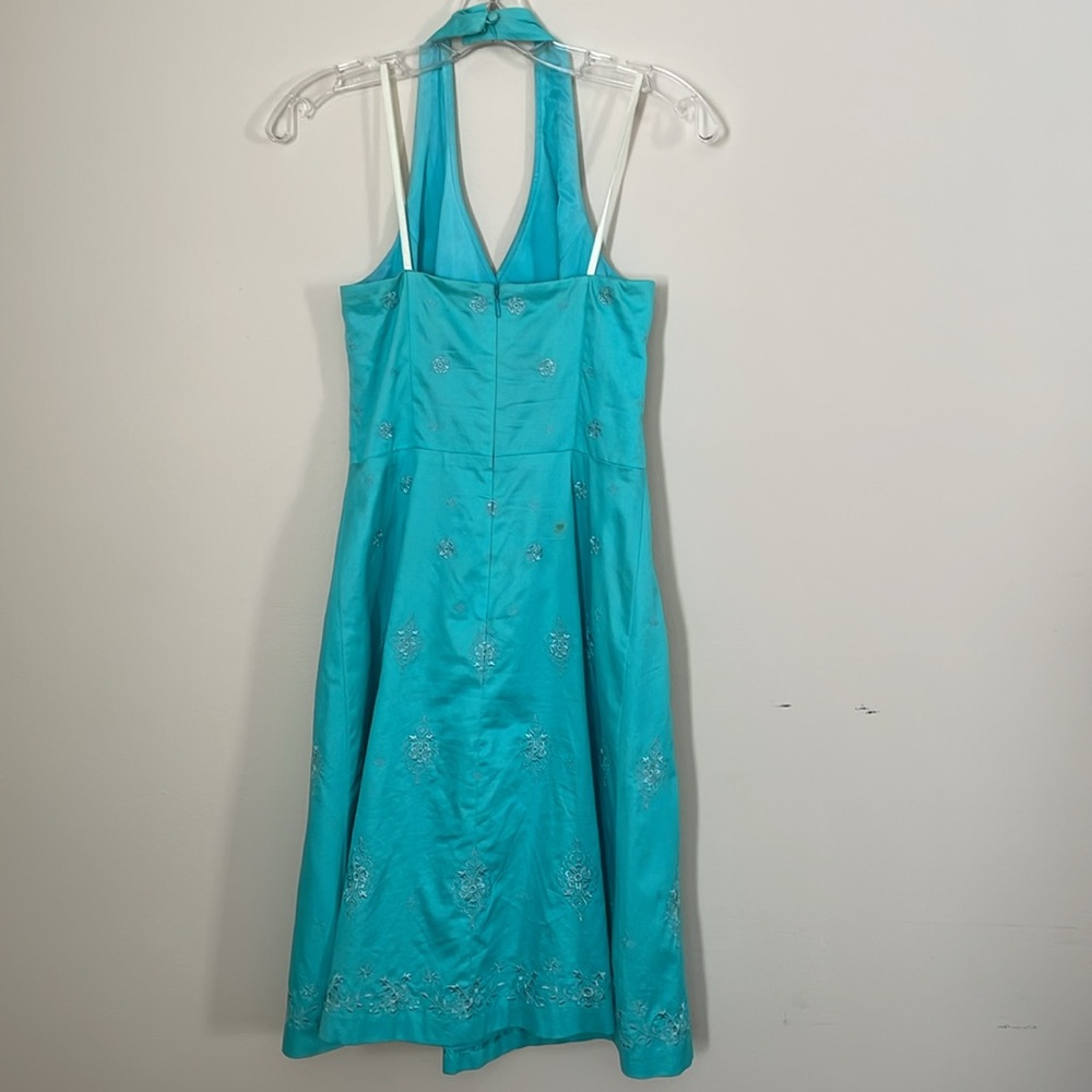 Ann Taylor embroidered halter - Picture 3 of 5